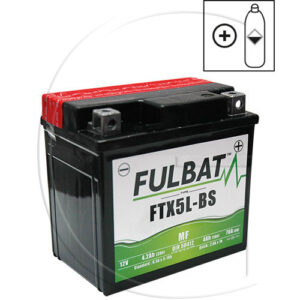 Batteri YTX5L-BS 0114-00501