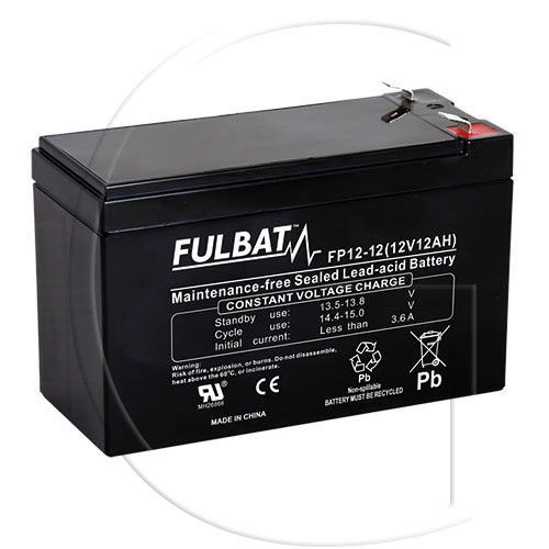 Vedligeholdelsesfrit batteri FP12-12 0114-01212