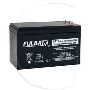 Vedligeholdelsesfrit batteri FP12-7.2 0114-07212