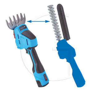 Cordless Twin Blade Hedge Trimmer - Grass Trimmer (Battery charged) 14.4V - 10 cm A3758E
