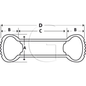 Dæk 13x5 2PR 0132-13506